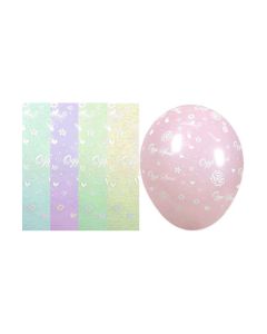 PALLONCINO OGGI SPOSI ROSES 12" PZ.100