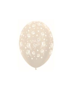 PALLONCINO VIVA GLI SPOSI 12" PZ.100