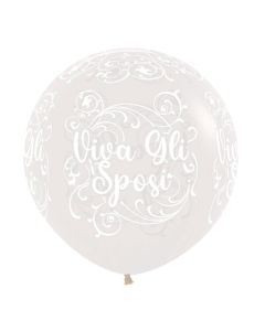 Palloncino Viva Gli Sposi 36" Pz.1