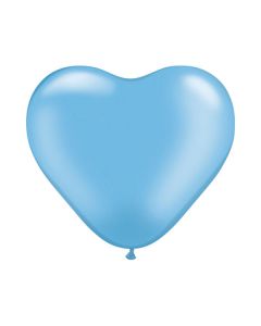 PALLONCINO CUORE BLUE (140) 16" PZ.100