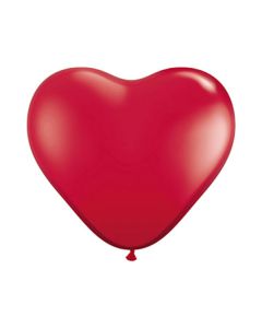 Palloncino Cuore Rosso (015) 12" Pz.50