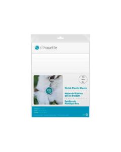 Materiale plastico termoretraibile bianc
