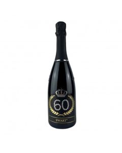 Bottiglia Personalizzata con Cristalli 60 Anni Pz.1