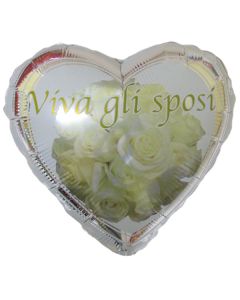 PALLONCINO MATRIMONIO W GLI SPOSI PZ.1