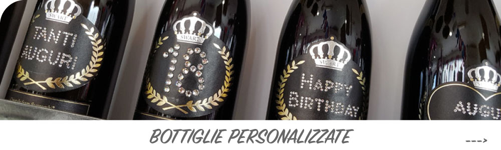 Bottiglie personalizzate